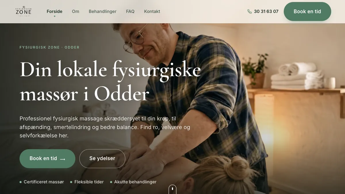 Ét system, der booker kunderne